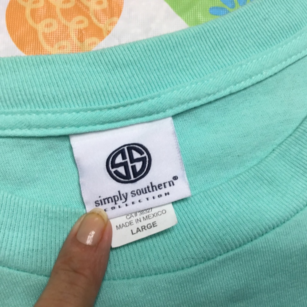 Simply Southern Long Sleeve Stamps of the South Graphic T-Shirt - Picture 6 of 10